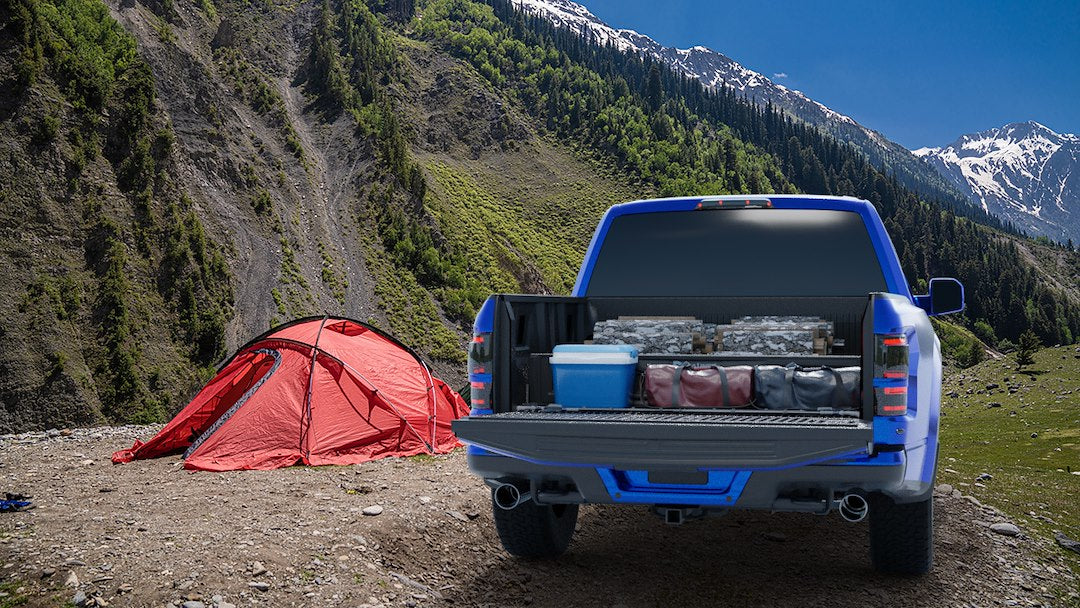DuraLiner 11020BD Bed Cargo Divider; ; Works With  Bed Liners And Tonneau Cover; Black; Heavy Duty Plastic