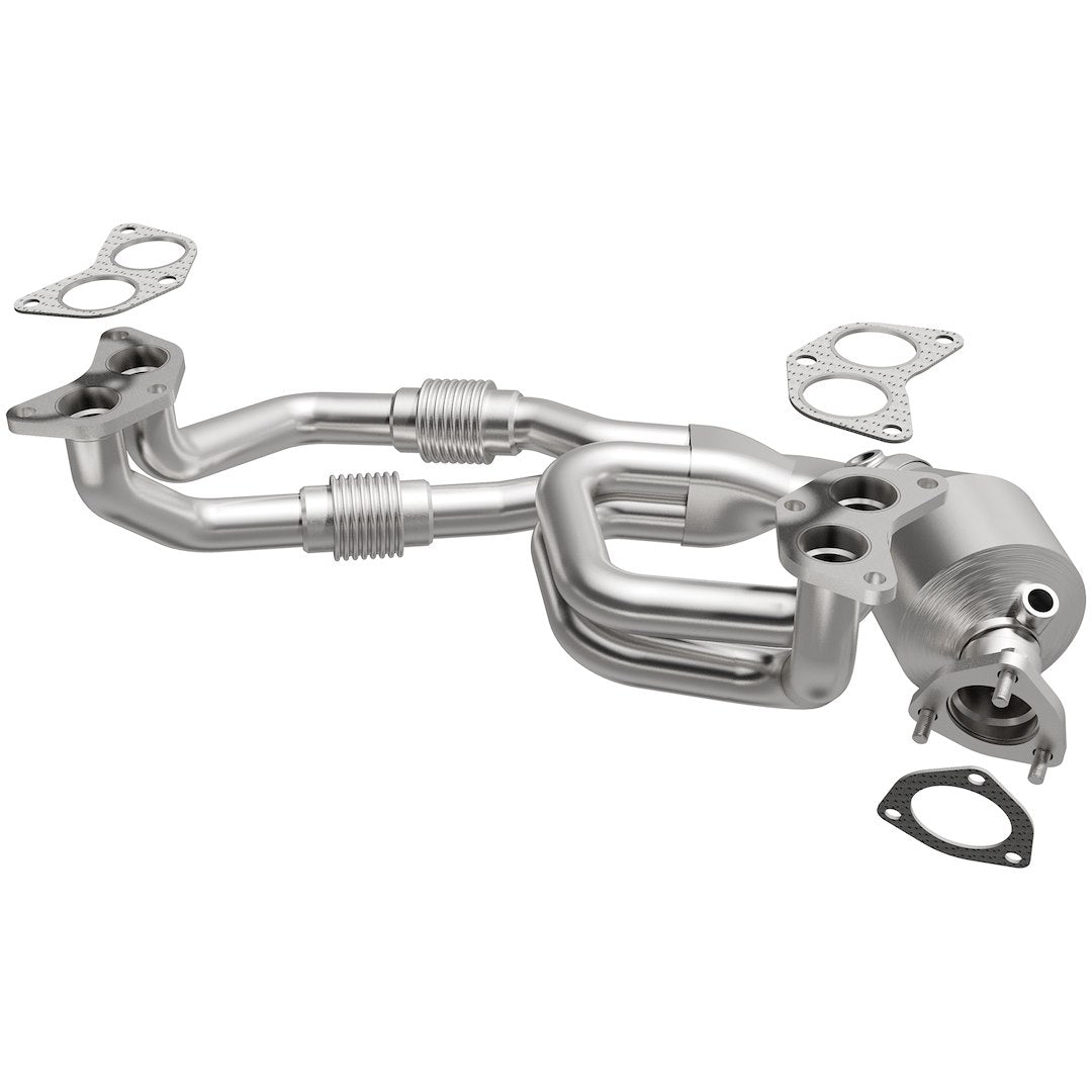 MagnaFlow Exhaust Products 5531447 Magnaflow California Converter  - Catalytic Converter; Direct Fit; Stainless Steel Case; With Integrated Exhaust Manifold; This Product Is In Compliance With California Regulations