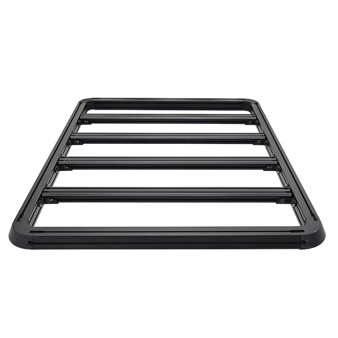 Westin 1500155 Automotive 15-00155 - Roof Rack; Mesa; Universal 58 Inch Length X 45 Inch Width; Bolt-On Installation; Powder Coated; Textured Black; Aluminum; With Wind Deflector/ Mounting Bracket And Hardware