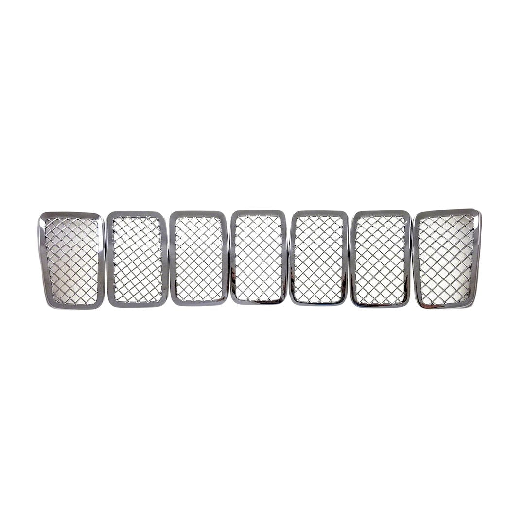Coast to Coast International GI485 Coast To Coast ABS485 - Grille Insert; Overlay; 7 Piece; Chrome Plated; ABS Plastic