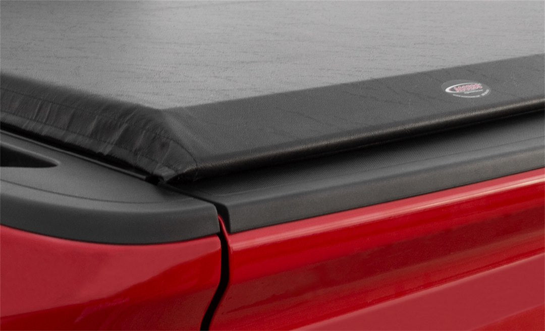 ACI 15339 ACCESS Covers  - Tonneau Cover; Original; Soft Roll-Up Hook And Loop; Standard Profile; Black; Vinyl; Lockable; Not Compatible With Tool Box; With Nylon Straps And Clamps