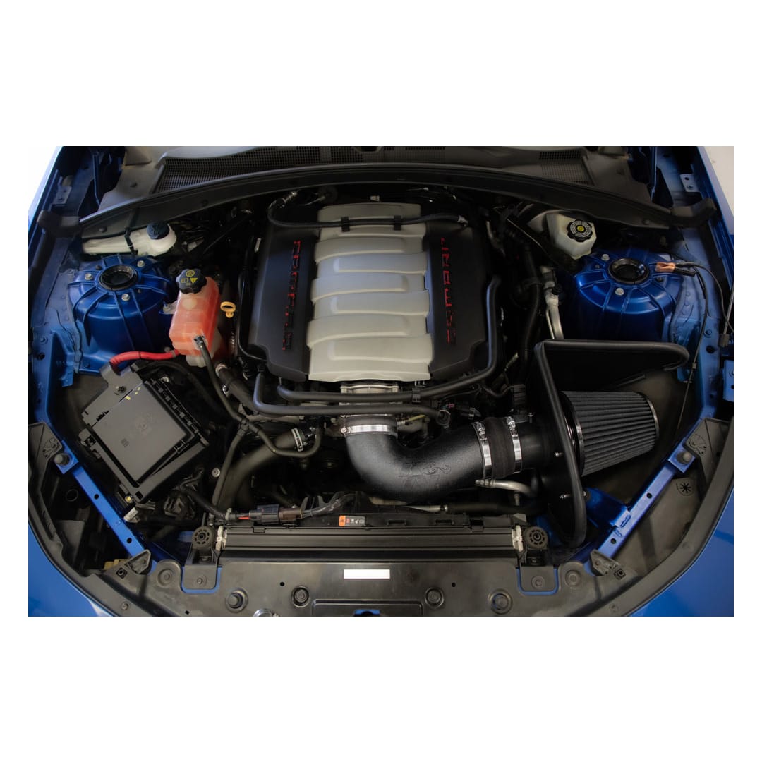K&N 303092 K & N Filters 30-3092 - Cold Air Intake; Black Polyethylene Tube; Black Filter; With Heat Shield