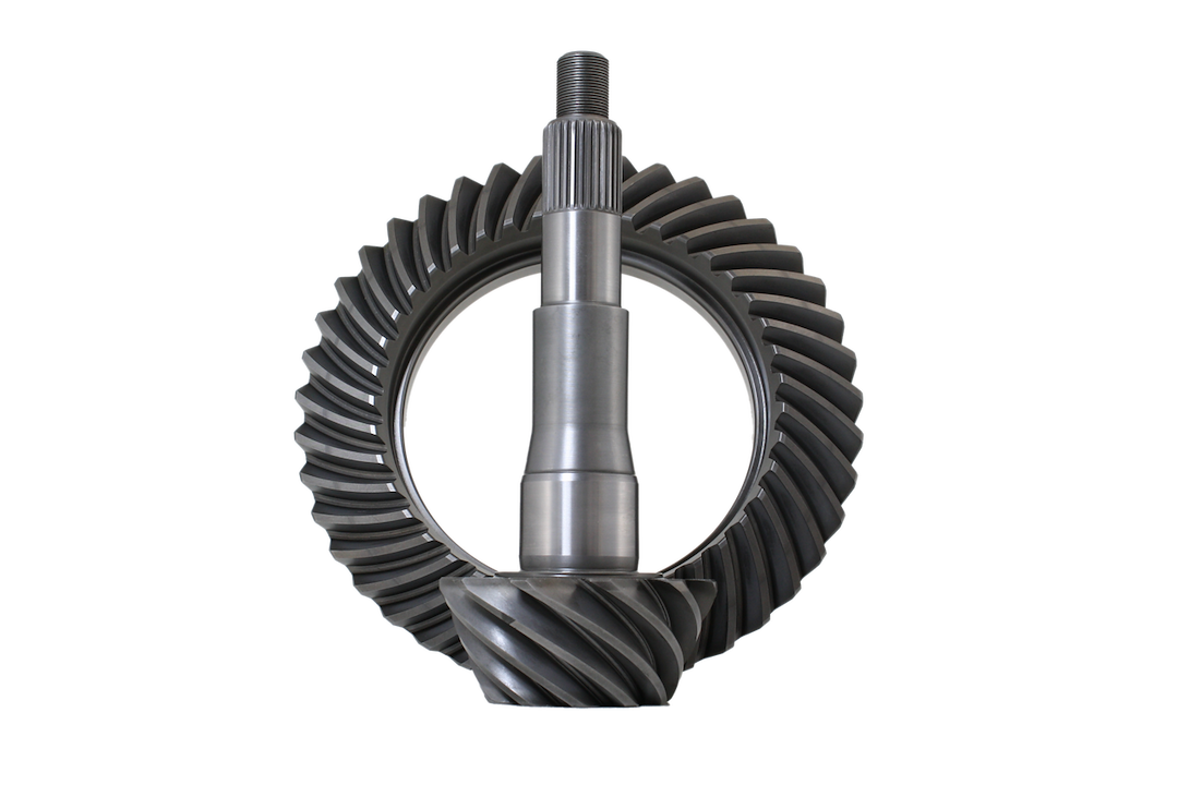 Revolution Gear & Axle F1025538L Revolution Gear and Axle F10.25-538L - Differential Ring And Pinion; Ford 10.25 Inch Standard Rotation Axle; 10-1/4 Inch Ring Gear Diameter; 5.38 Ratio; 12 x 12 Millimeter Ring Gear Bolt Thread; Steel; 31 Pinion Spline