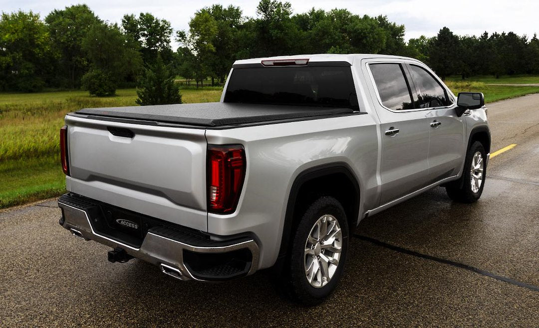12479 ACCESS Covers  - Tonneau Cover; Original; Soft Roll-Up Hook And Loop; Standard Profile; Black; Vinyl; Lockable; Not Compatible With Tool Box; With Nylon Straps And Clamps