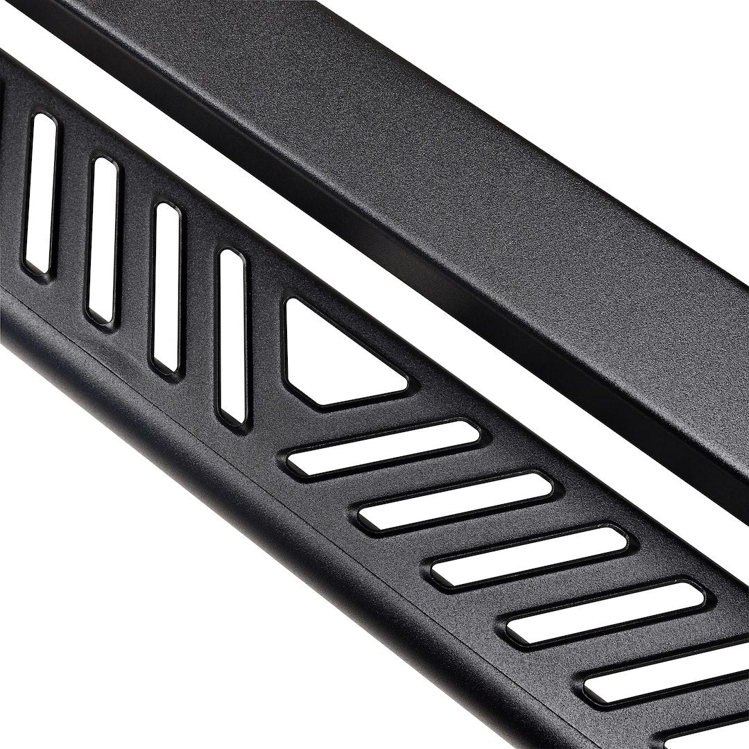 Westin 2042785 Automotive 20-42785 - Running Board; Outlaw; With Drop Down Steps; Powder Coated; Textured Black; Steel; Unlighted; Rocker Panel Mount