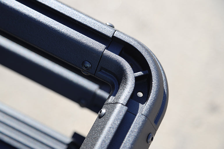 DEE ZEE Z7327049CC D - Trailer Hitch Cargo Carrier; Hitch Mount; 400 Pound Weight Capacity; 27 Inch Length x 49 Inch Width; Powder Coated Black; Aluminum; With Mounting Hardware