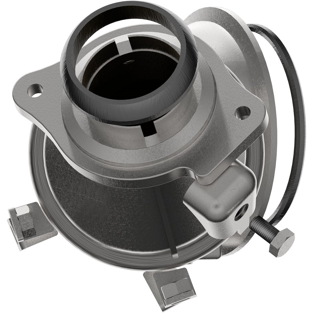 MagnaFlow Exhaust Products 21112 Magnaflow 48 State Converter 21-112 - Catalytic Converter; OEM Grade; Stainless Steel Case; Single Clamp-On Inlet; Single Bolt-On Outlet; 14 Inch Overall Length; With Bolt/ Ring Gasket/ Donut Gasket