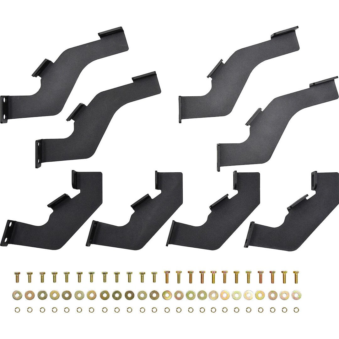 Westin 5614155 Automotive 56-14155 - Nerf Bar; HDX; With Drop Down Steps; 3 Inch Square Straight; Powder Coated; Black; Mild Steel; With Welded End Caps; Rocker Panel Mount