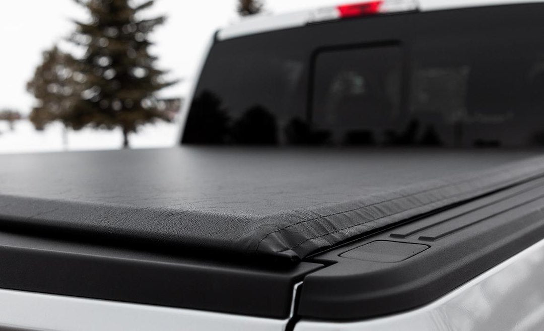 ACI 45349 ACCESS Covers  - Tonneau Cover; Lorado®; Soft Roll-Up Hook And Loop; Low Profile; Black; Vinyl; Lockable Using Tailgate Handle Lock; Not Compatible With Tool Box; With Nylon Straps And Clamps