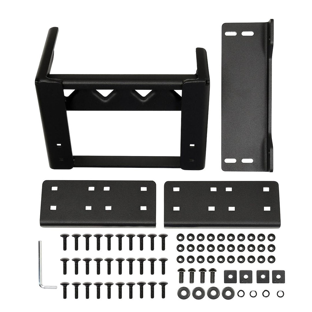 Westin 1500035 Automotive 15-00035 - RV Ladder; Mesa; 14-1/2 Inch Height; Aluminum; Fixed; 7 Steps; Bolt-On Permanent Mount; 2-1/2 Inch Width; Powder Coated/ Black; With Mounting Bracket And Hardware