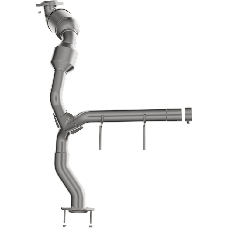 MagnaFlow Exhaust Products 280758 Magnaflow 48 State Converter  - Catalytic Converter; OEM Grade; Stainless Steel Case; Single Bolt-On Inlet; Single Bolt-On Outlet; 40-1/2 Inch Overall Length; With Band Clamp/ Hanger/ Two Bolts/ Four Nuts
