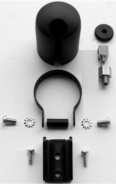 AUTO METER 5204 AutoMeter  - Gauge Mounting Cup; Gauge Cup; For Use With 3-3/8 Inch In-Dash Tachs and Electric Speedometers; Black; Plastic