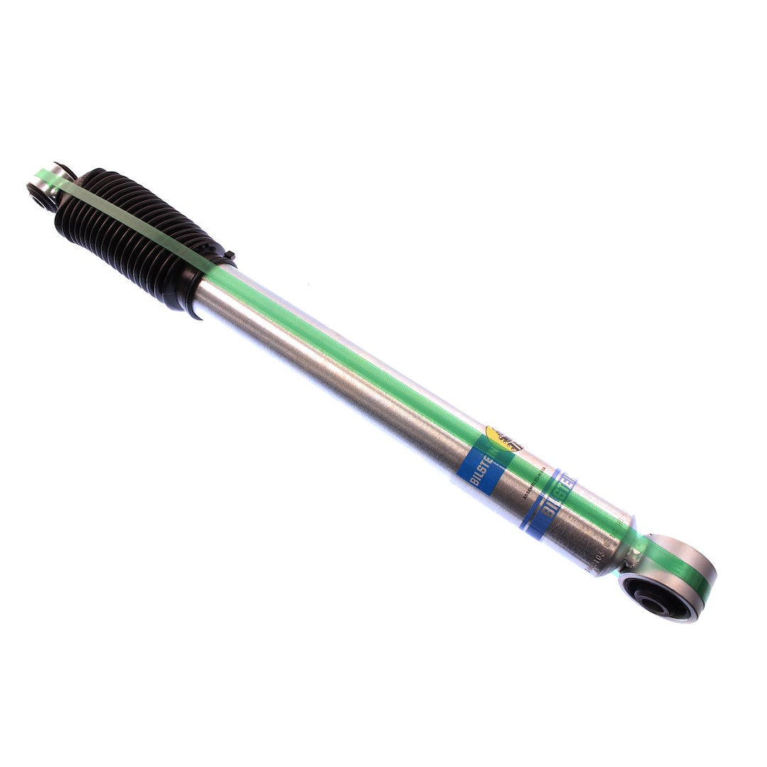 Bilstein 24186636 24-186636 - Shock Absorber; B8 5100 Series; Nitrogen Gas Charged; Limited Lifetime Warranty; Not Adjustable Valving; 18.17 Inch Collapsed Length/ 29.92 Inch Extended Length; Eye Mount; With Shock Boots; Zinc Plated; Single