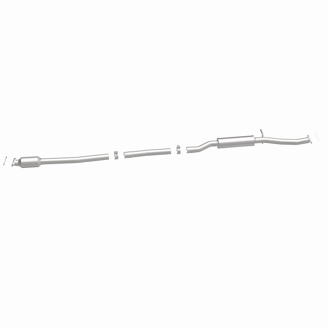 MagnaFlow Exhaust Products 280055 Magnaflow 48 State Converter  - Catalytic Converter; OEM Grade; Stainless Steel; Bolt-On Inlet; Bolt-On Outlet; 9-1/4 Inch Body/98 Inch Overall Length; With Clamps