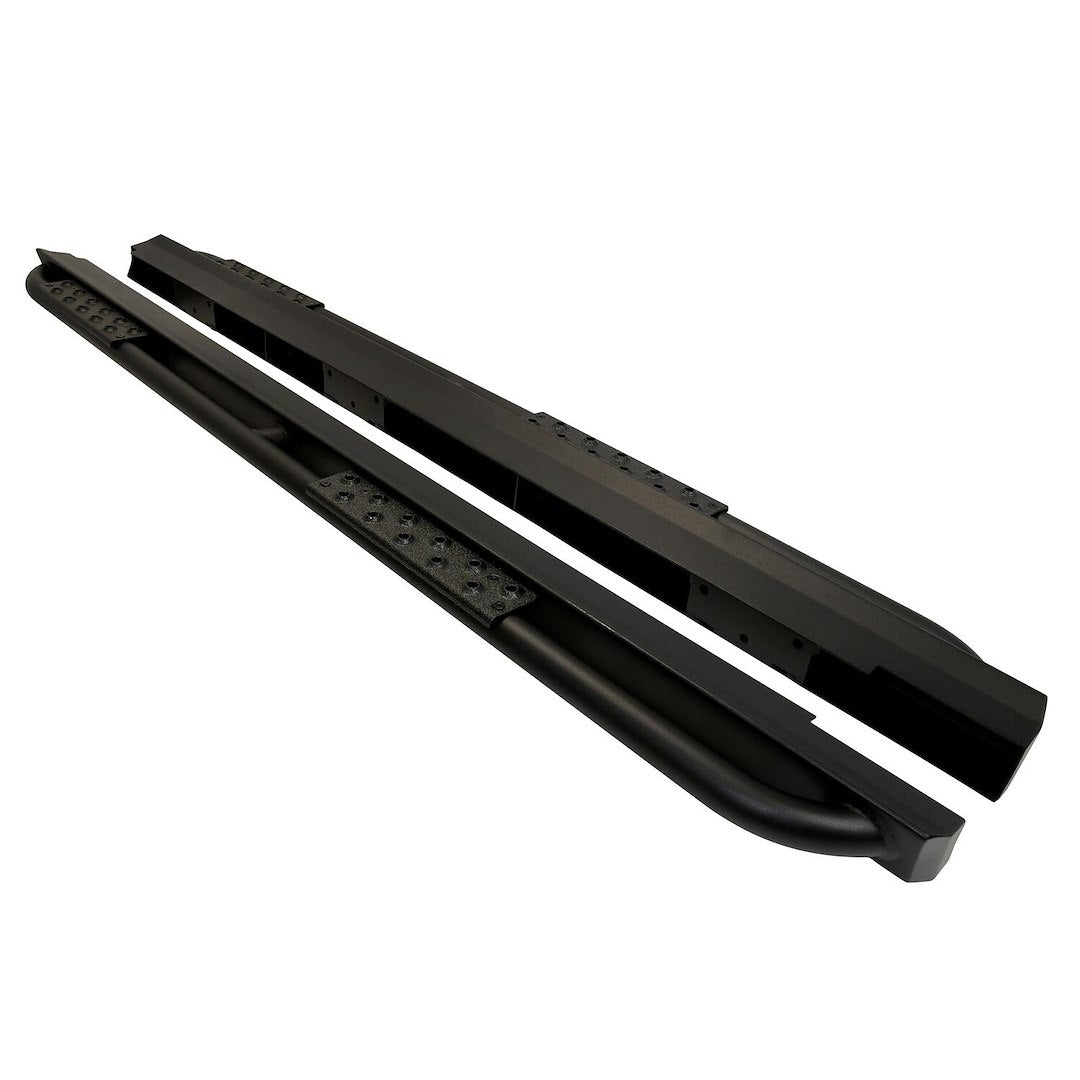 Westin 4214195 Automotive 42-14195 - Nerf Bar; XTS; With Step Plate; 1-3/4 Inch Round Bent; Textured Powder Coated; Black; Steel; Rocker Panel Mount