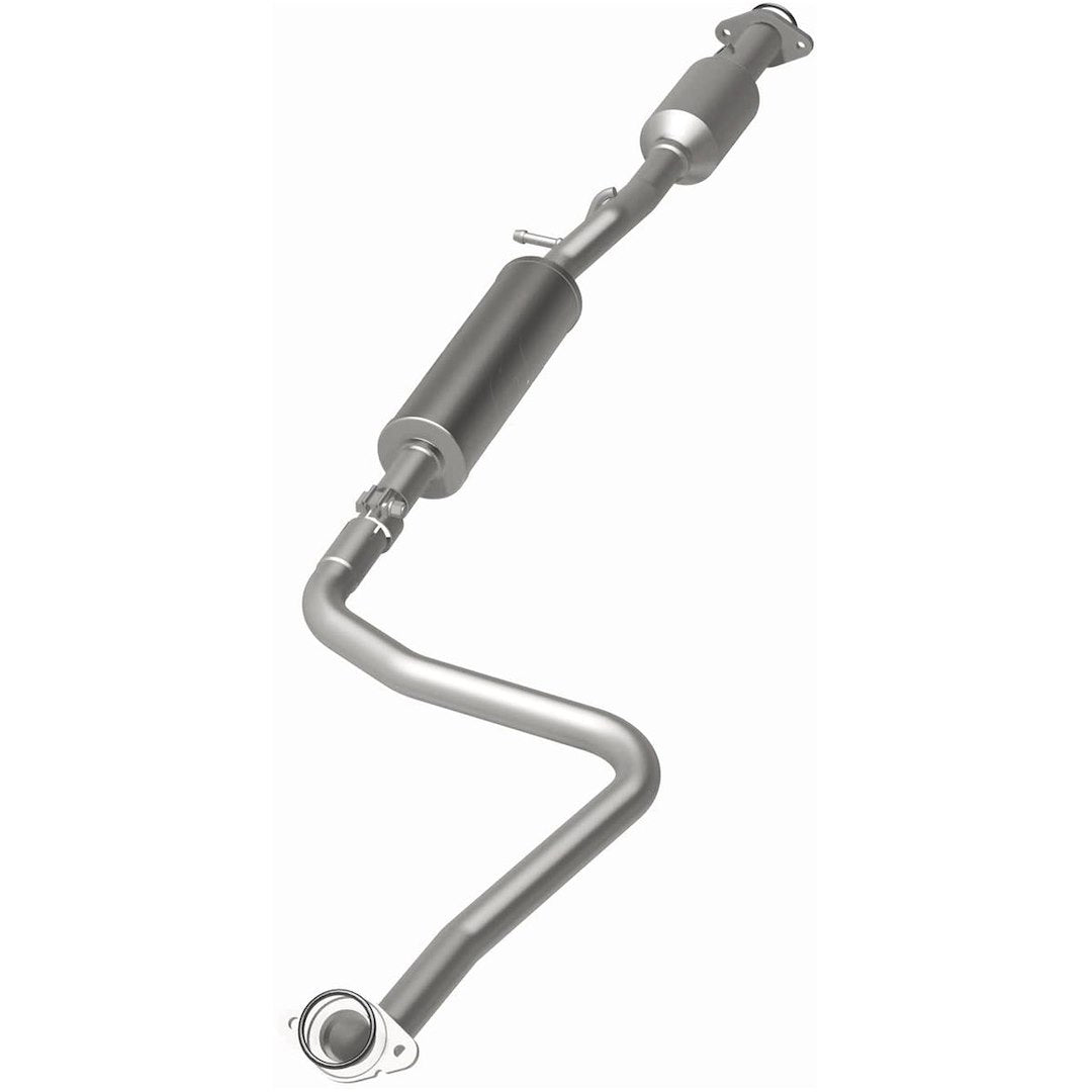 MagnaFlow Exhaust Products 280117 Magnaflow 48 State Converter  - Catalytic Converter; OEM Grade; Stainless Steel Case; Single Bolt-On Inlet; Single Bolt-On Outlet; 82-3/4 Inch Overall Length; With 2 Crush Ring Gasket/ 1-3/4 In Band Clamp/ Hangers
