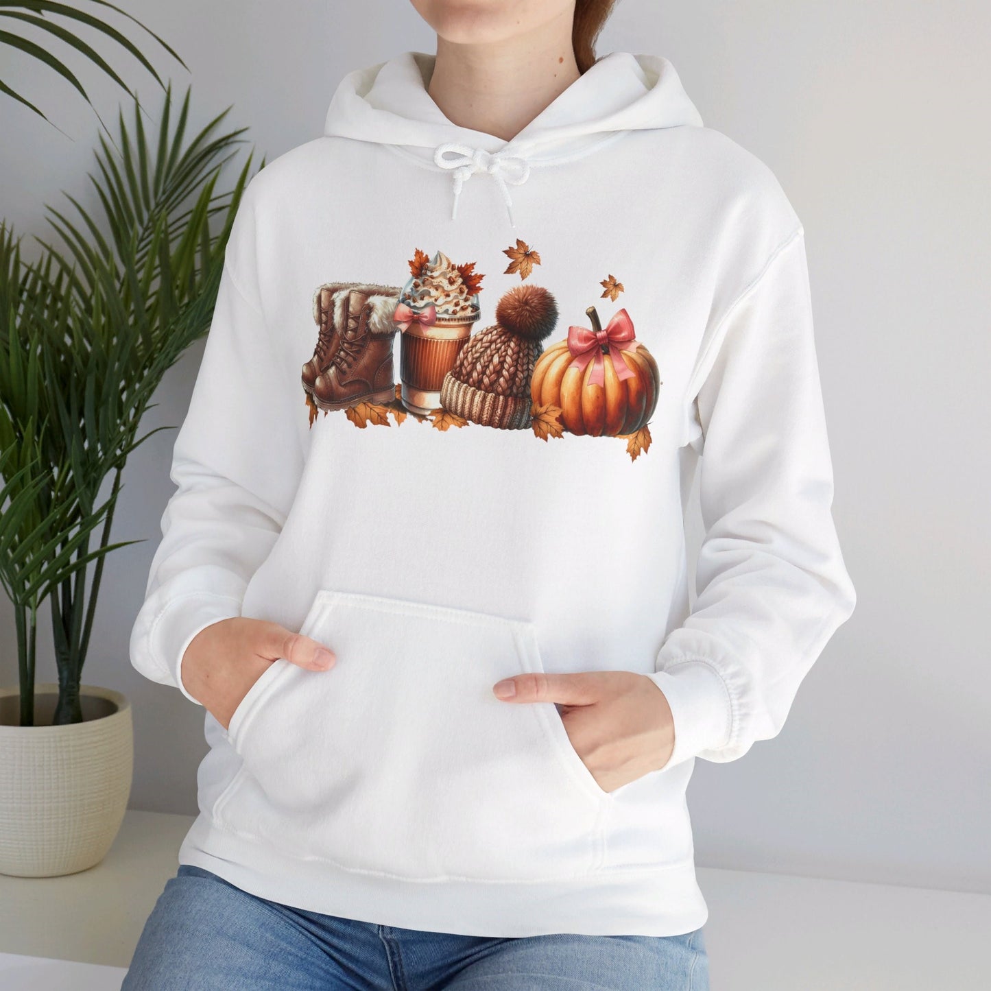 Unisex Fall Hoodie - Soft Cotton Blend for Cozy Comfort, Warm & Stylish Sweatshirt with Autumn-Inspired Design, Perfect for Cold Days - Ethically Made with Sustainable Cotton, Durable & Comfortable