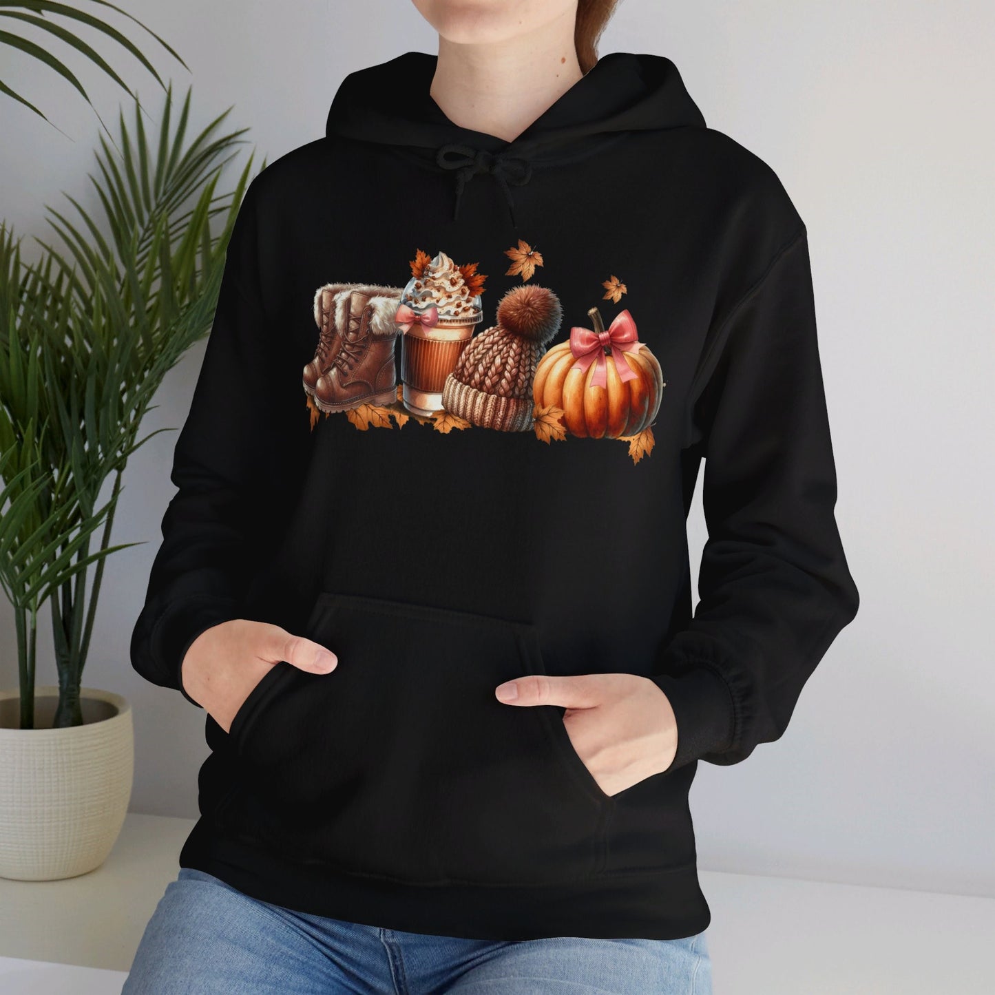 Unisex Fall Hoodie - Soft Cotton Blend for Cozy Comfort, Warm & Stylish Sweatshirt with Autumn-Inspired Design, Perfect for Cold Days - Ethically Made with Sustainable Cotton, Durable & Comfortable