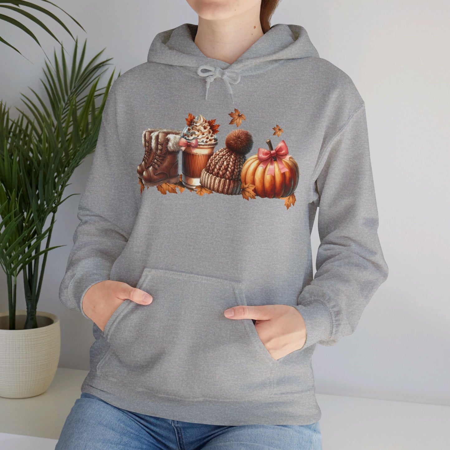 Unisex Fall Hoodie - Soft Cotton Blend for Cozy Comfort, Warm & Stylish Sweatshirt with Autumn-Inspired Design, Perfect for Cold Days - Ethically Made with Sustainable Cotton, Durable & Comfortable