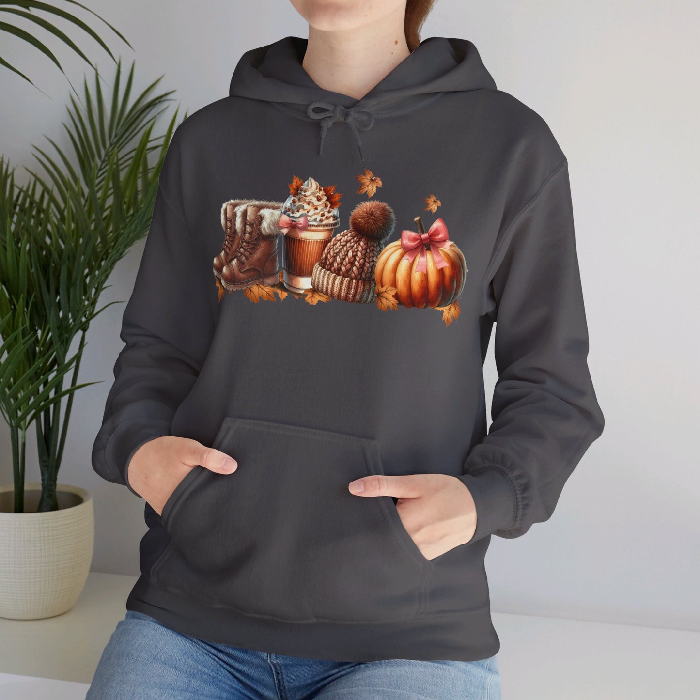 Unisex Fall Hoodie - Soft Cotton Blend for Cozy Comfort, Warm & Stylish Sweatshirt with Autumn-Inspired Design, Perfect for Cold Days - Ethically Made with Sustainable Cotton, Durable & Comfortable