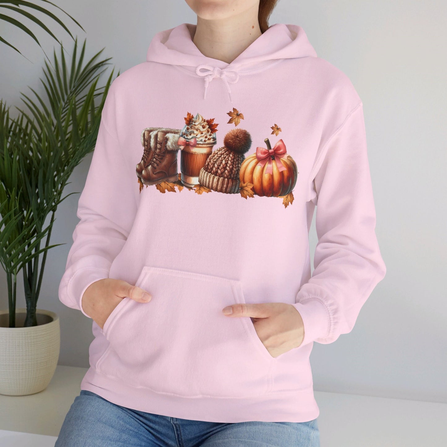 Unisex Fall Hoodie - Soft Cotton Blend for Cozy Comfort, Warm & Stylish Sweatshirt with Autumn-Inspired Design, Perfect for Cold Days - Ethically Made with Sustainable Cotton, Durable & Comfortable