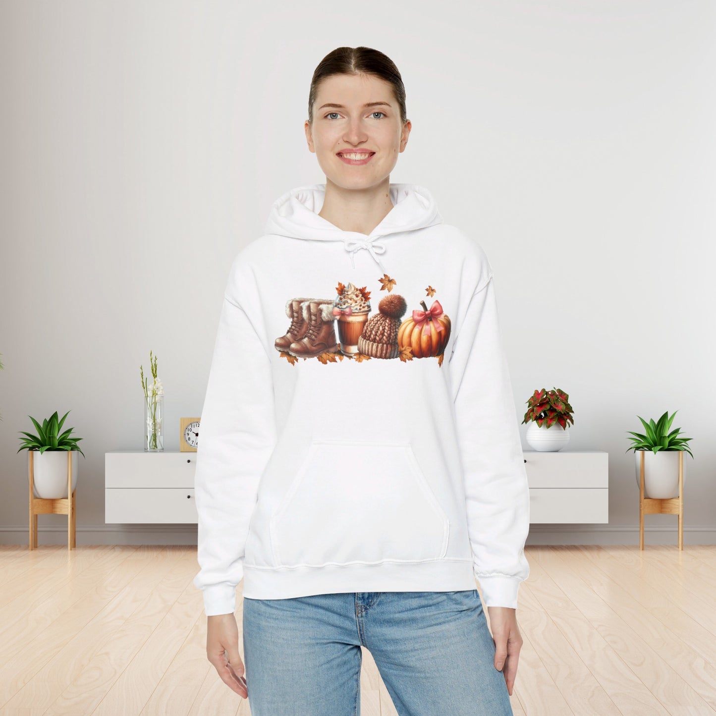 Unisex Fall Hoodie - Soft Cotton Blend for Cozy Comfort, Warm & Stylish Sweatshirt with Autumn-Inspired Design, Perfect for Cold Days - Ethically Made with Sustainable Cotton, Durable & Comfortable