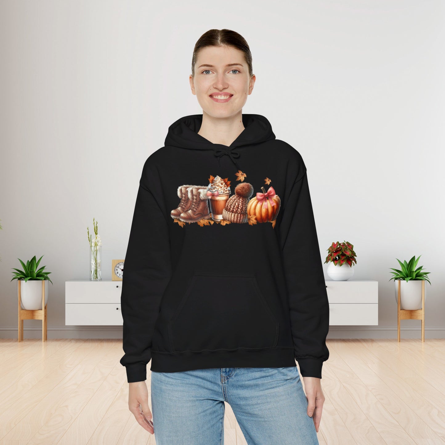 Unisex Fall Hoodie - Soft Cotton Blend for Cozy Comfort, Warm & Stylish Sweatshirt with Autumn-Inspired Design, Perfect for Cold Days - Ethically Made with Sustainable Cotton, Durable & Comfortable