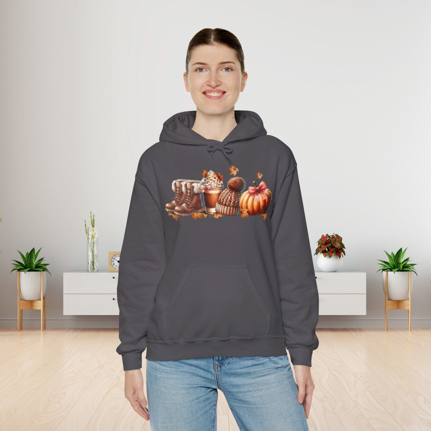 Unisex Fall Hoodie - Soft Cotton Blend for Cozy Comfort, Warm & Stylish Sweatshirt with Autumn-Inspired Design, Perfect for Cold Days - Ethically Made with Sustainable Cotton, Durable & Comfortable