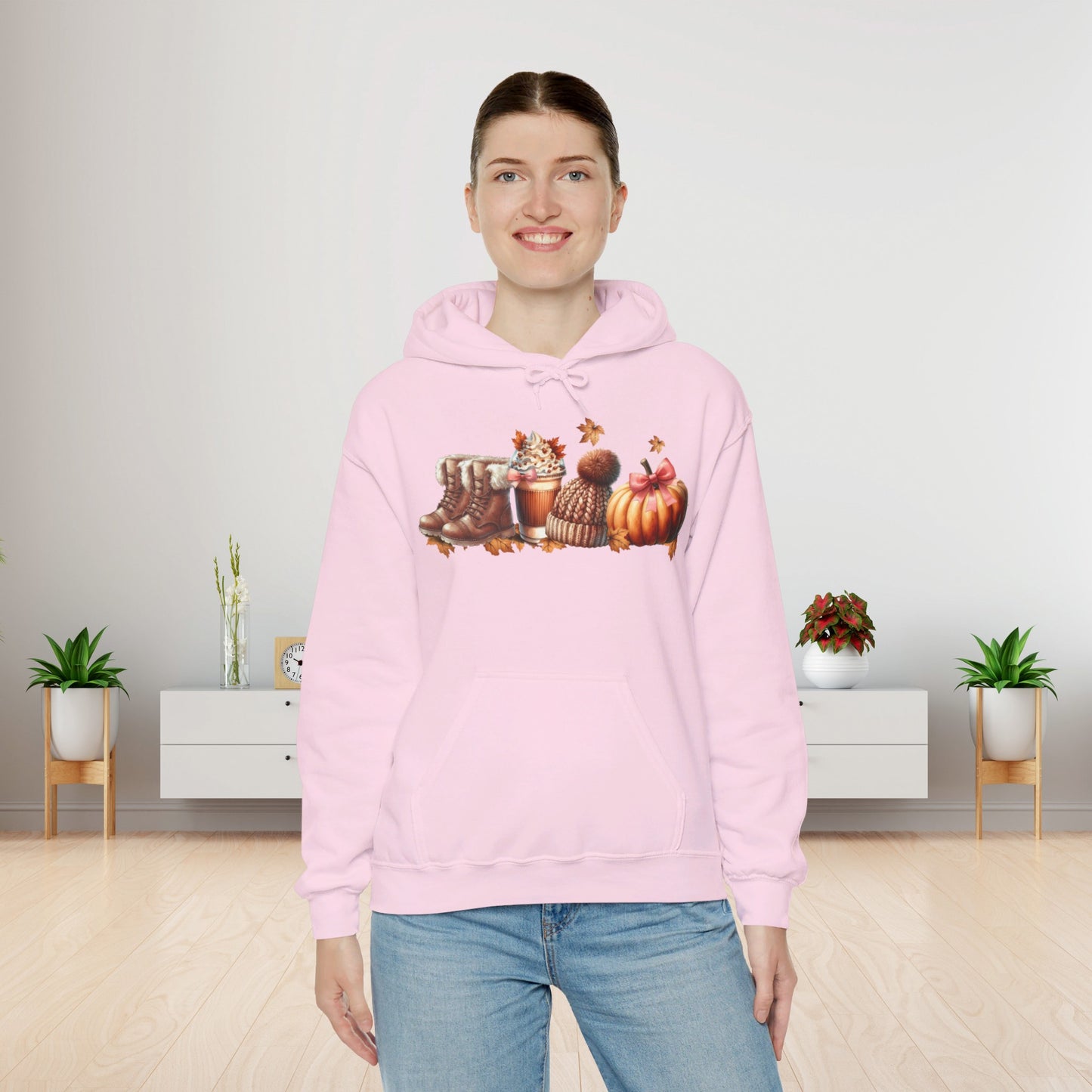 Unisex Fall Hoodie - Soft Cotton Blend for Cozy Comfort, Warm & Stylish Sweatshirt with Autumn-Inspired Design, Perfect for Cold Days - Ethically Made with Sustainable Cotton, Durable & Comfortable