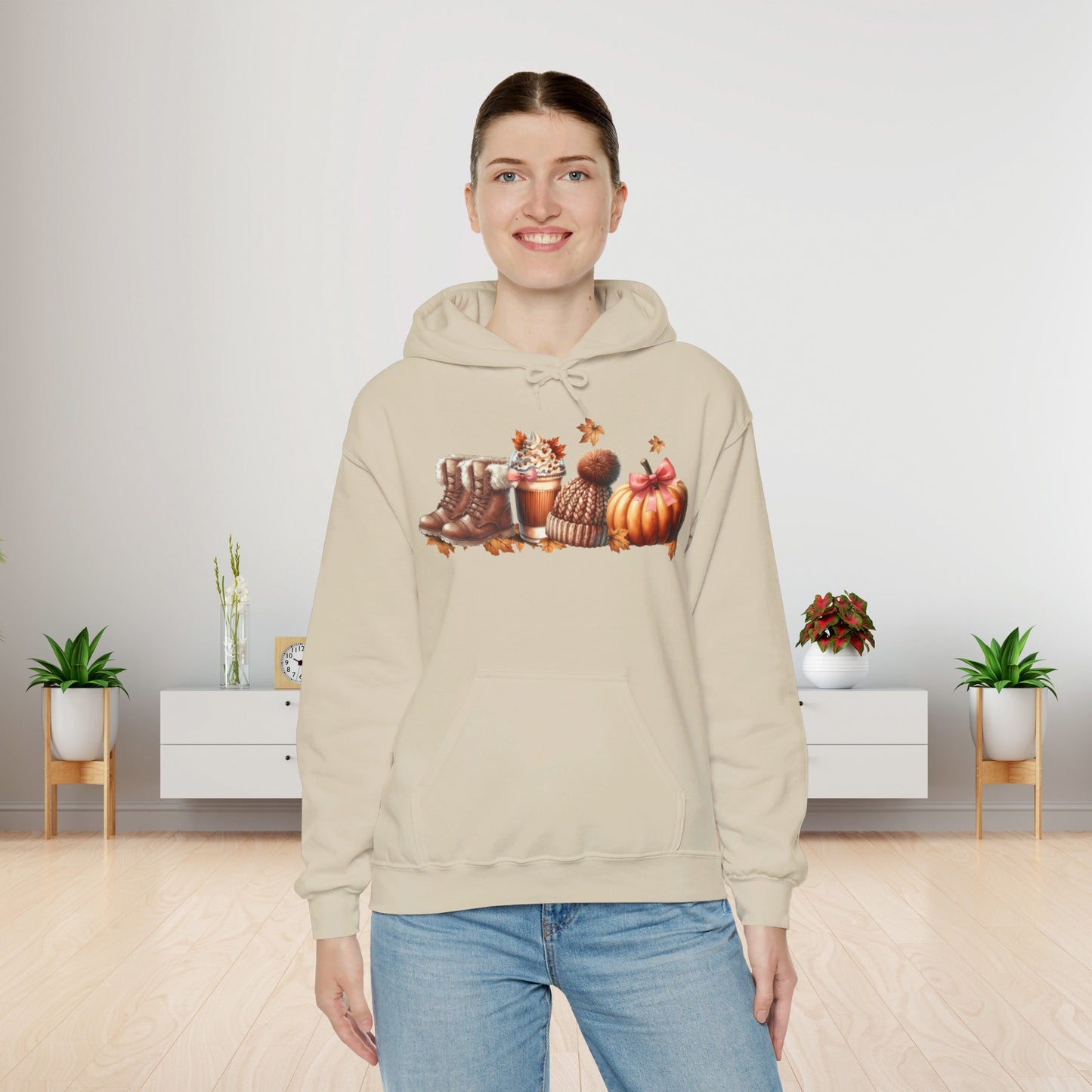 Unisex Fall Hoodie - Soft Cotton Blend for Cozy Comfort, Warm & Stylish Sweatshirt with Autumn-Inspired Design, Perfect for Cold Days - Ethically Made with Sustainable Cotton, Durable & Comfortable