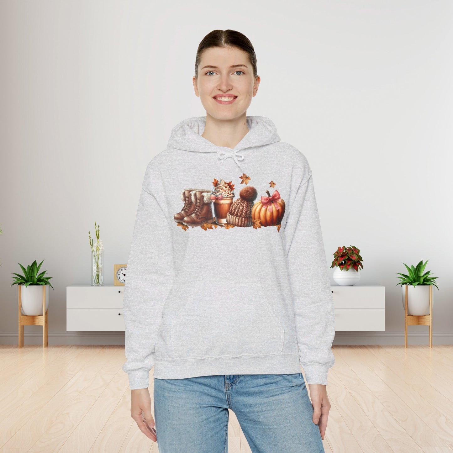 Unisex Fall Hoodie - Soft Cotton Blend for Cozy Comfort, Warm & Stylish Sweatshirt with Autumn-Inspired Design, Perfect for Cold Days - Ethically Made with Sustainable Cotton, Durable & Comfortable