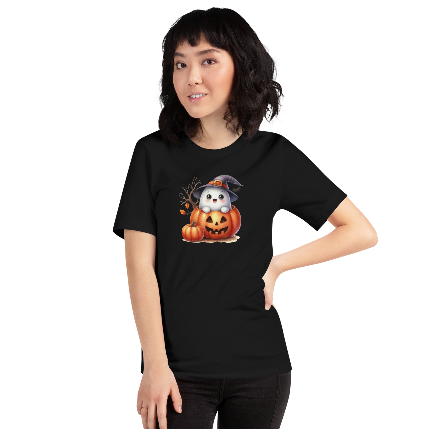 Halloween Unisex Jersey T-Shirt, Men's & Women's Short Sleeve, Regular Fit, Crew Neck, Premium Cotton, DTG Printed