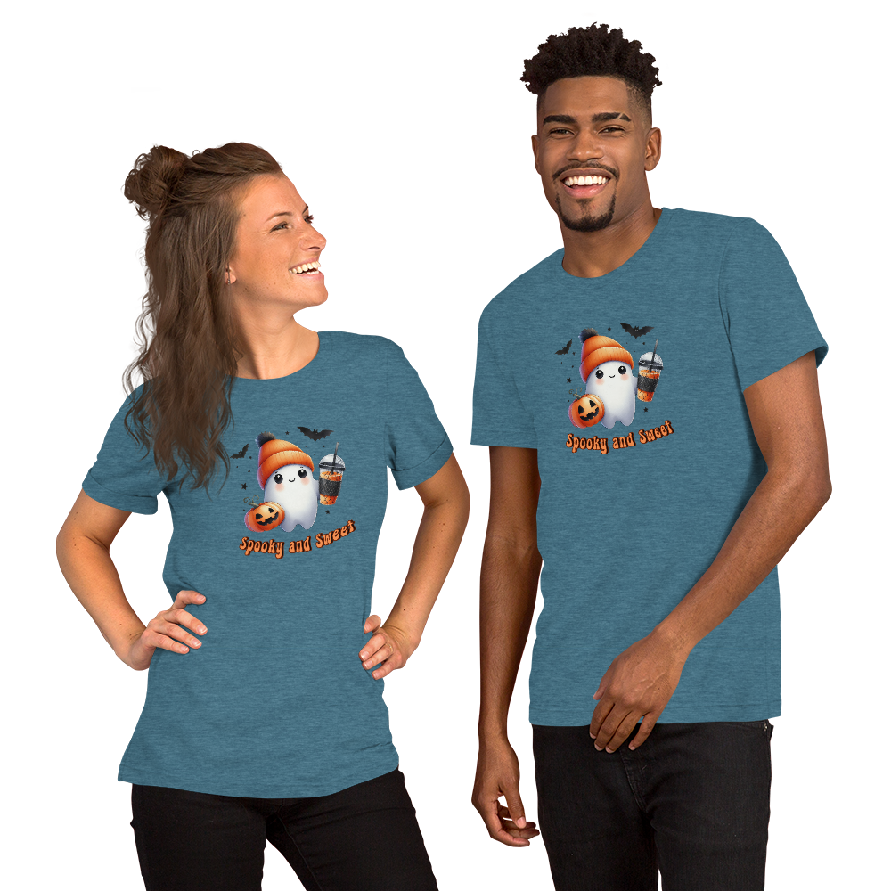 Halloween Unisex Jersey T-Shirt, Regular Fit, Men's & Women's Short Sleeve, Crew Neck, Premium Cotton, DTG Printed