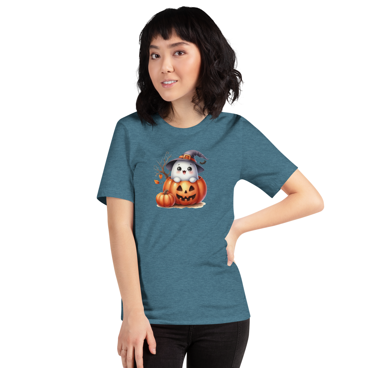 Halloween Unisex Jersey T-Shirt, Men's & Women's Short Sleeve, Regular Fit, Crew Neck, Premium Cotton, DTG Printed