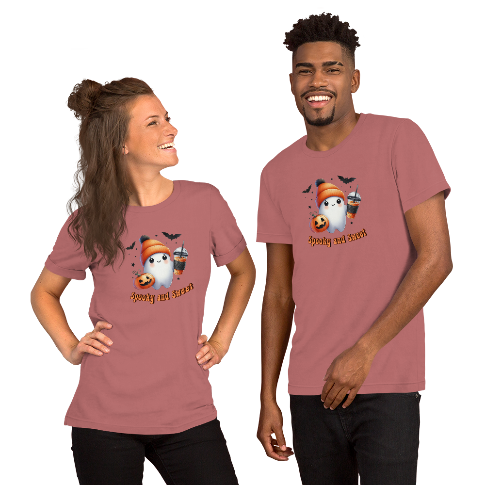 Halloween Unisex Jersey T-Shirt, Regular Fit, Men's & Women's Short Sleeve, Crew Neck, Premium Cotton, DTG Printed