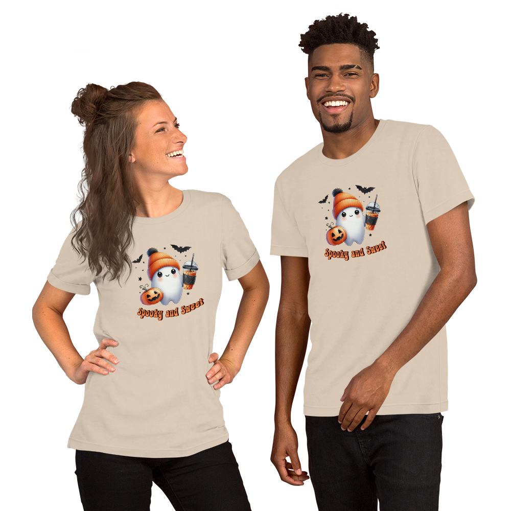 Halloween Unisex Jersey T-Shirt, Regular Fit, Men's & Women's Short Sleeve, Crew Neck, Premium Cotton, DTG Printed